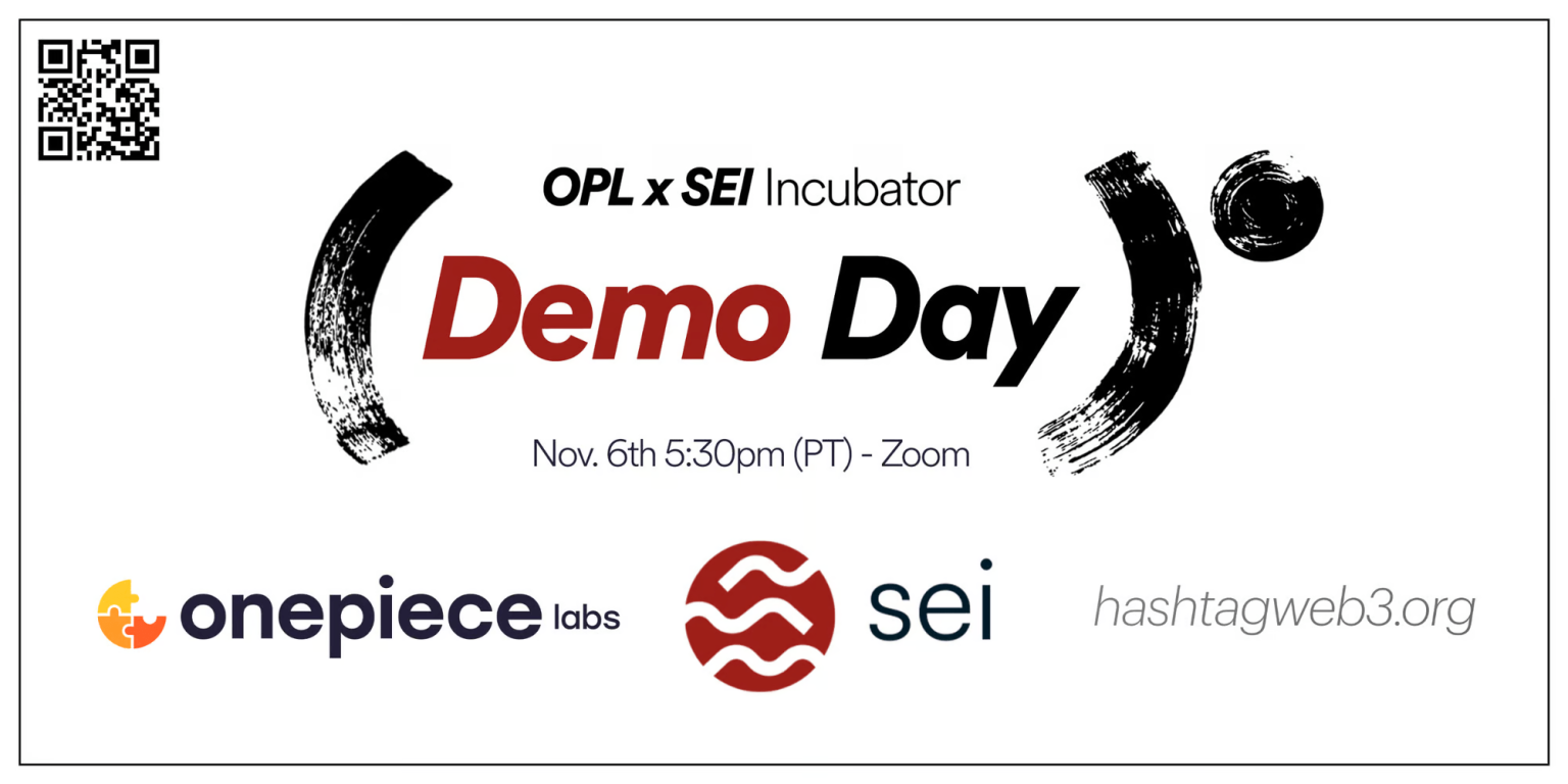 Demo Day with Onepiece Labs & Sei